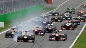 L'ottima partenza dei due ferraristi 