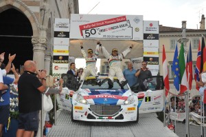 Paolo Andreucci, Anna Andreussi (Peugeot 208T16, #3) Racing Lions, vincitori assoluti l'anno scorso.